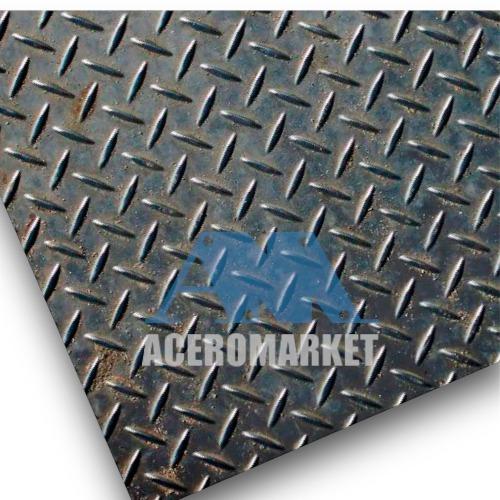 Plancha diamantada negra 3mm x 1000 x 3000