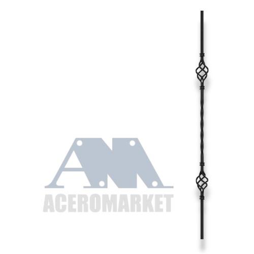 BALUSTRE CUAD 12 1 TORSION 2 PINAS 48/1